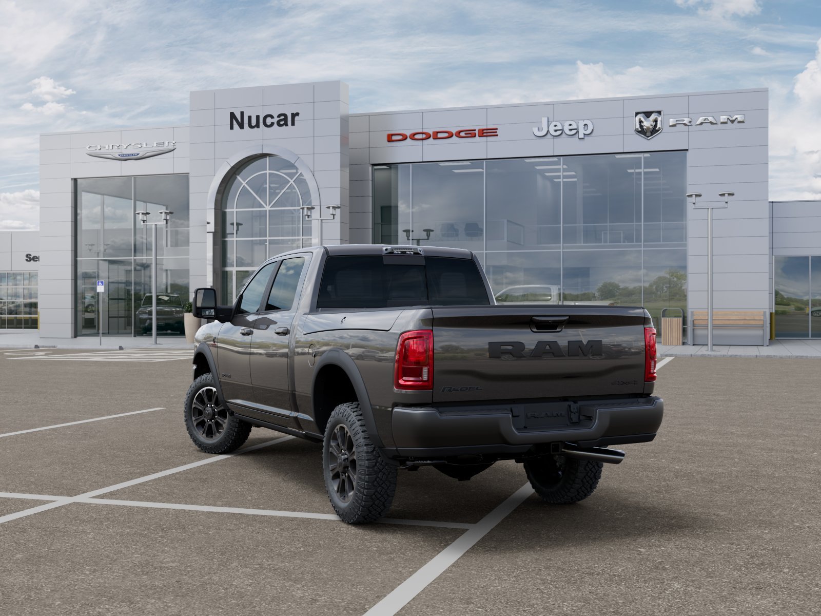 New 2026 Granite Crystal Metallic Clear-Coat Exterior Paint RAM Rebel image 22
