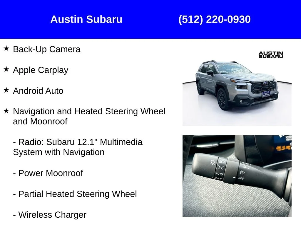 New 2026 Silver Subaru Premium image 9