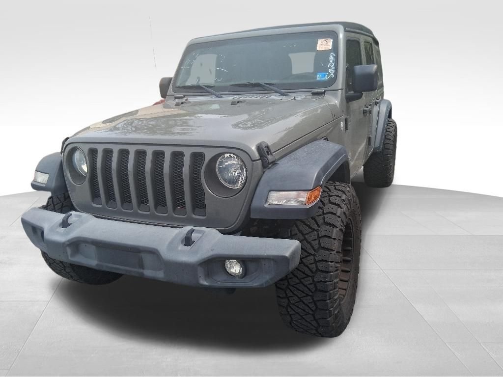 Used 2019 Gray Jeep Unlimited Sport image 18