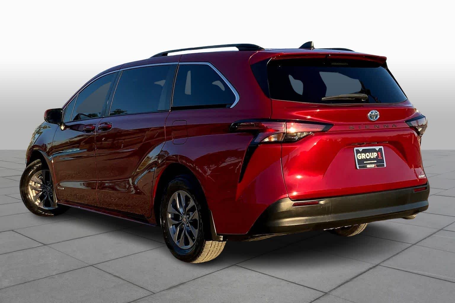 Used 2021 Ruby Flare Pearl Toyota LE image 12