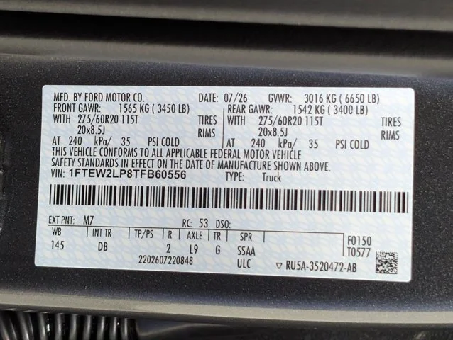 New 2026 Carbonized Gray Metallic Ford STX® image 55