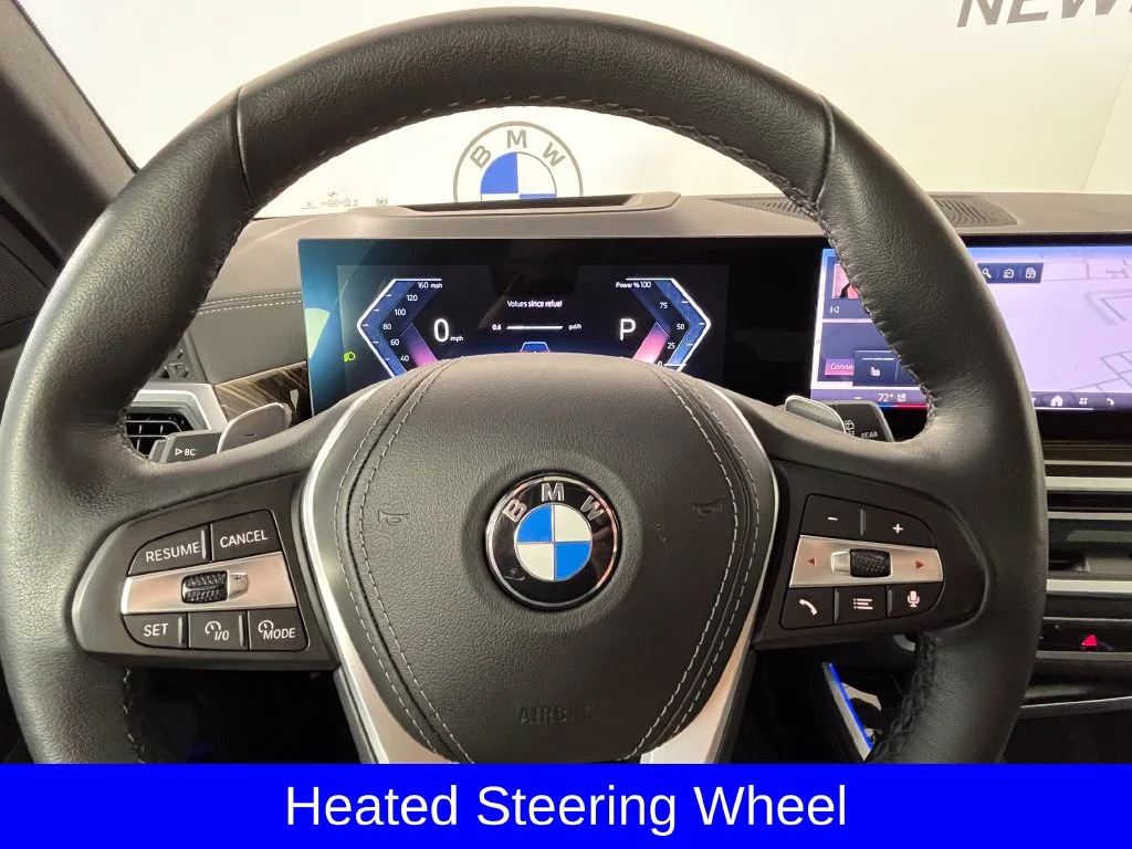 Certified Used 2024 Black Sapphire Metallic BMW xDrive40i image 10