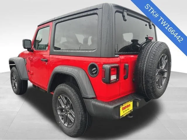 New 2026 Firecracker Red Clear-Coat Exterior Paint Jeep Sport S image 5