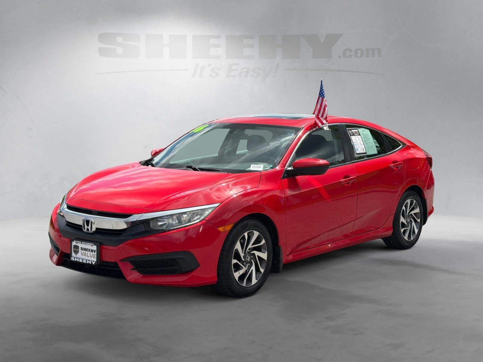 Used 2016 Rallye Red Honda EX image 14