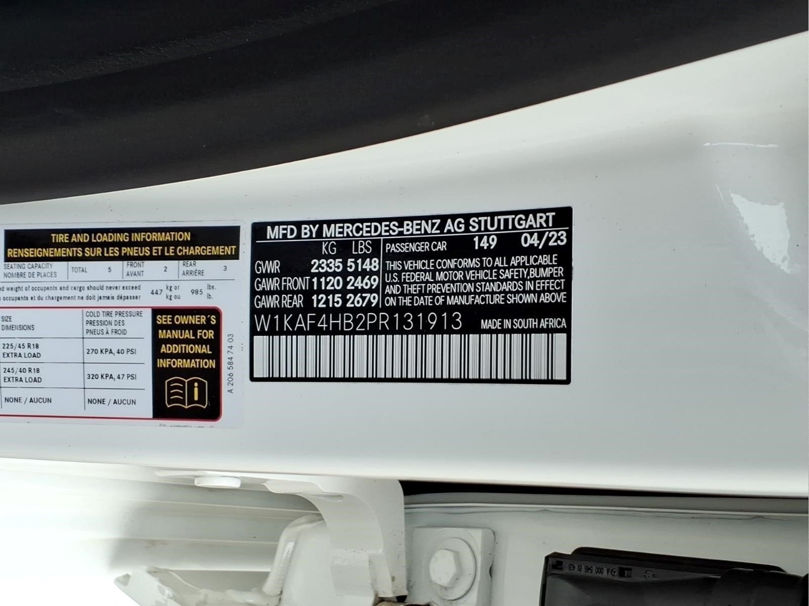 Certified Used 2023 Polar White Mercedes-Benz C 300 4MATIC® Sedan image 28