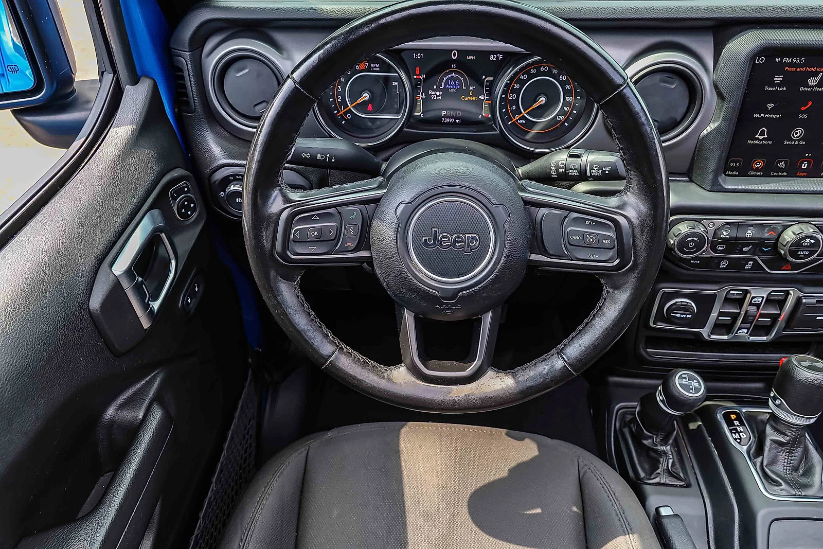 Used 2023 Hydro Blue Pearlcoat Jeep Willys image 17