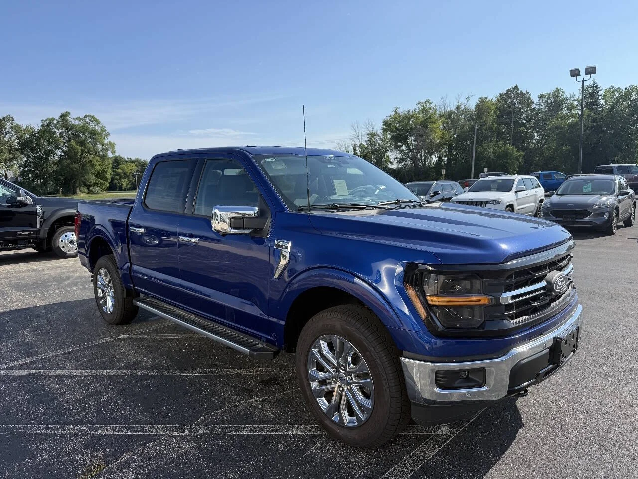 New 2026 Argon Blue Metallic Ford XLT image 4