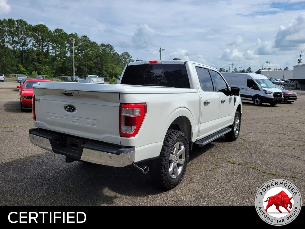 Used 2021 White Ford Lariat image 6