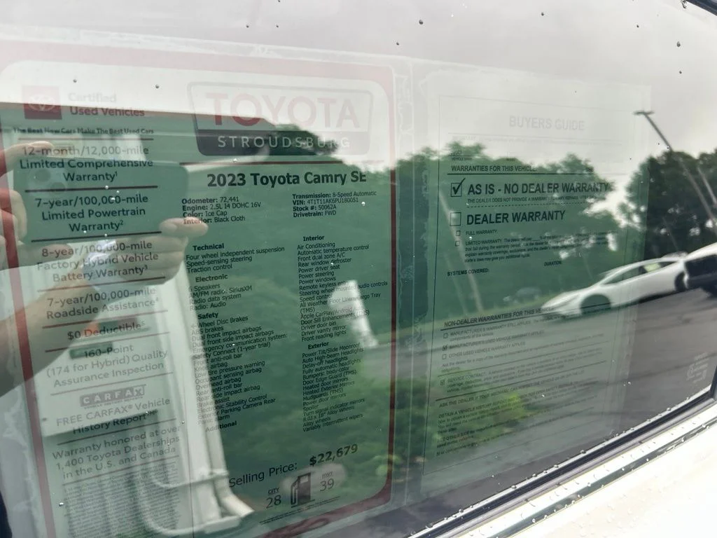 Certified Used 2023 White Toyota SE image 30