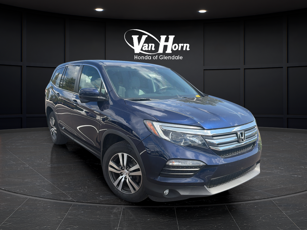 Used 2017 Blue Honda EX-L image 1