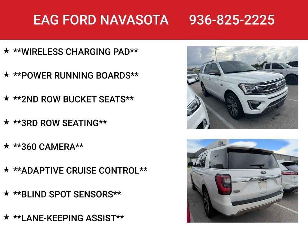 Used 2020 Star White Ford King Ranch image 8