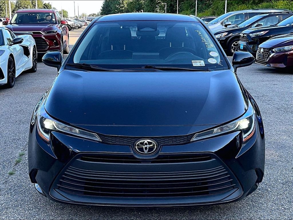 Certified Used 2025 Black Toyota LE image 2