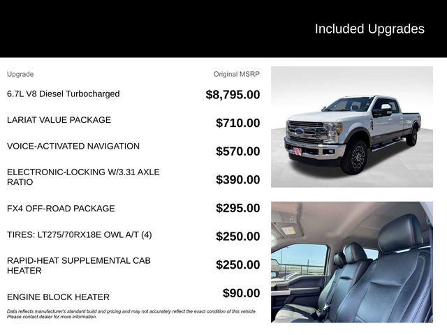 Used 2017 Oxford White Ford Lariat image 5