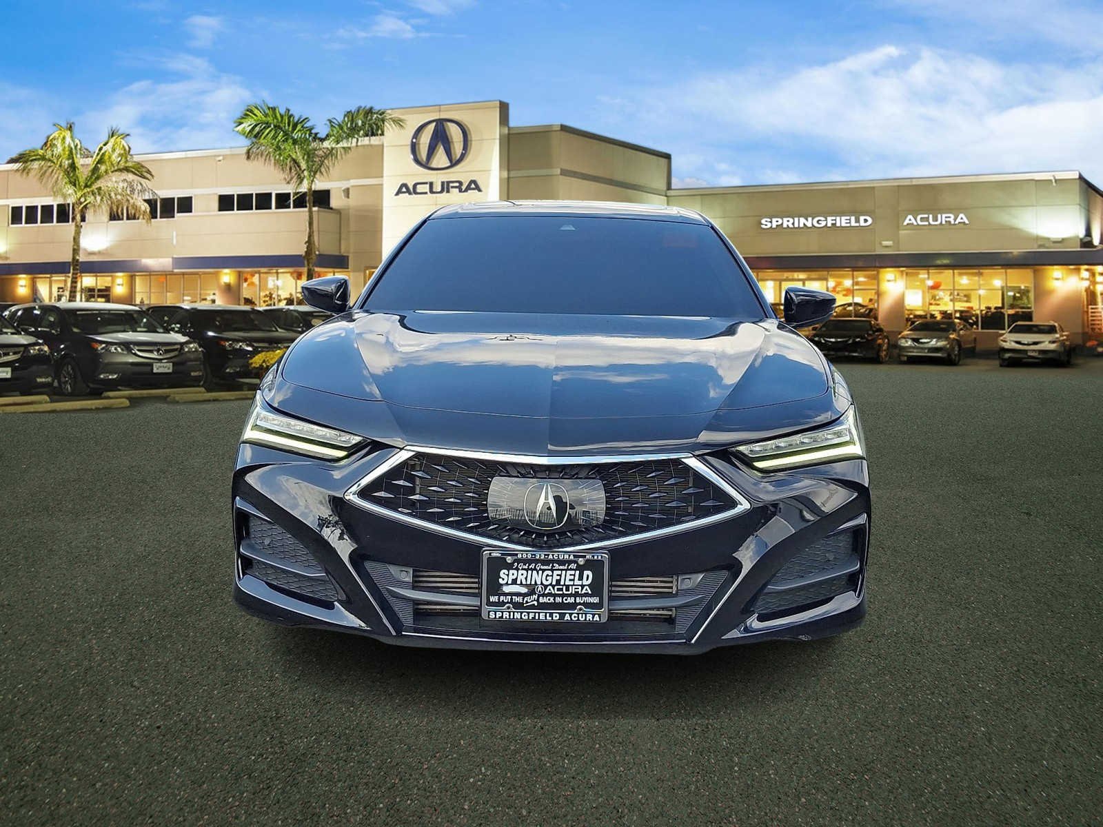 Certified Used 2023 Majestic Black Pearl Acura  image 2