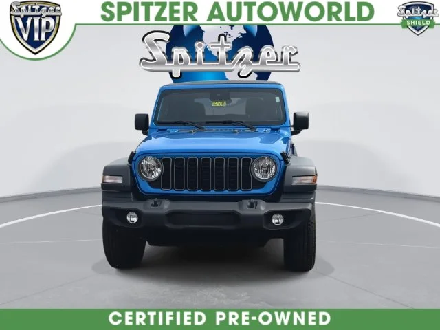 Used 2025 Blue Pearl Jeep Sport S image 4