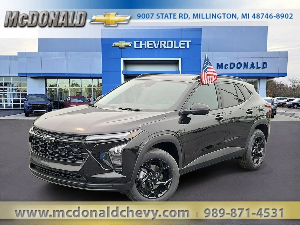 New 2026 Mosaic Black Metallic Chevrolet LT image 1