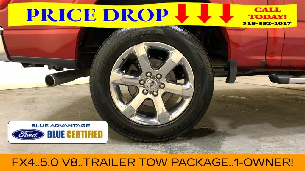 Certified Used 2021 Red Metallic Ford XLT image 16