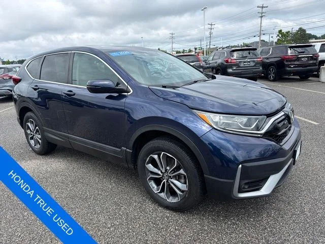 Used 2020 Obsidian Blue Pearl Honda EX image 1