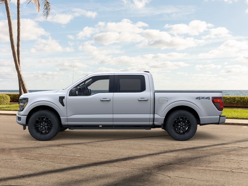 New 2026 Iconic Silver Metallic Ford XLT image 3