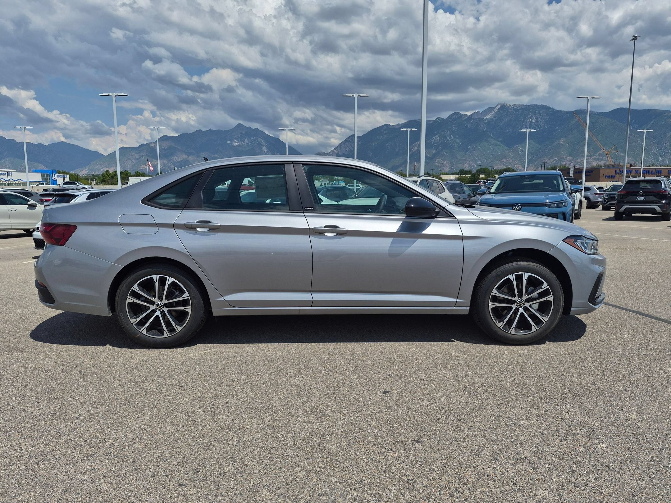 New 2026 Pyrite Silver Metallic Volkswagen Sport image 2