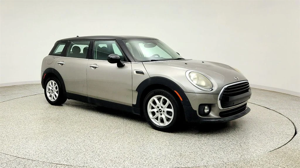 Used 2017 Melting Silver Metallic MINI Cooper Clubman w/ Cold Weather Pkg & 16