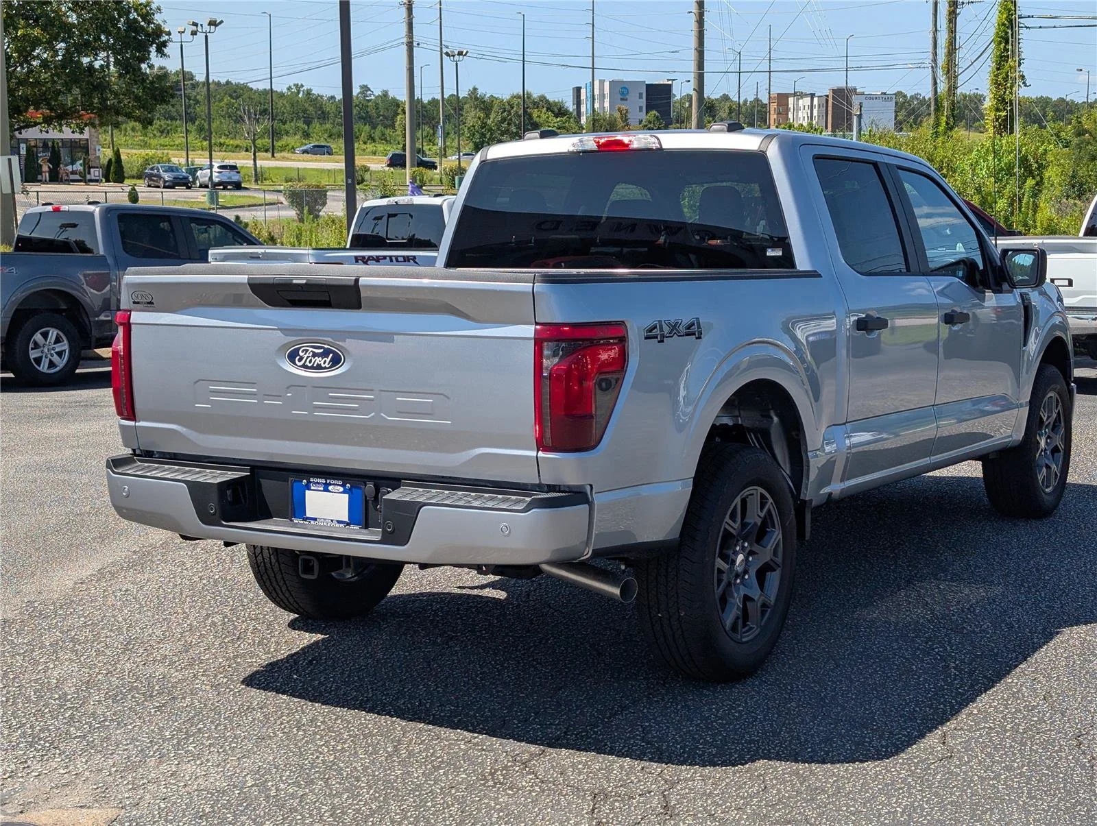 New 2026 Iconic Silver Metallic FORD STX 4WD SUPERCREW 5.5