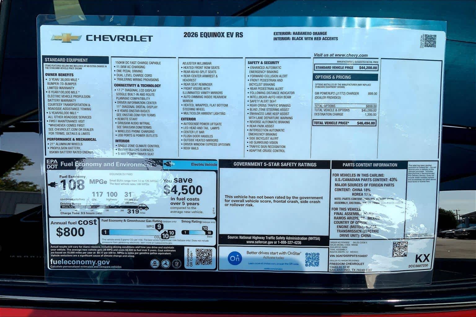 2026 Chevrolet Equinox EV RS - Photo 18
