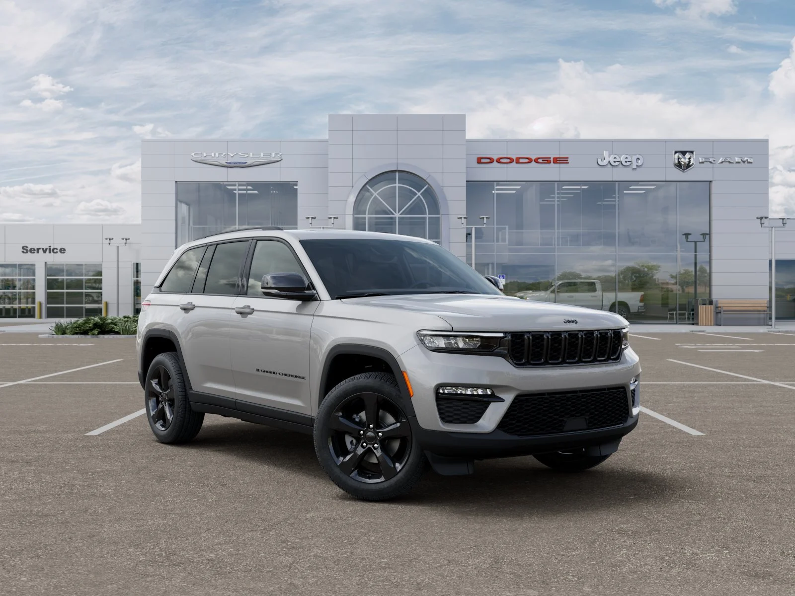 New 2025 Silver Zynith Exterior Paint Jeep Limited image 58