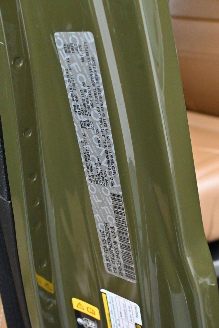 Used 2023 Sarge Green Clearcoat Jeep Sahara image 39
