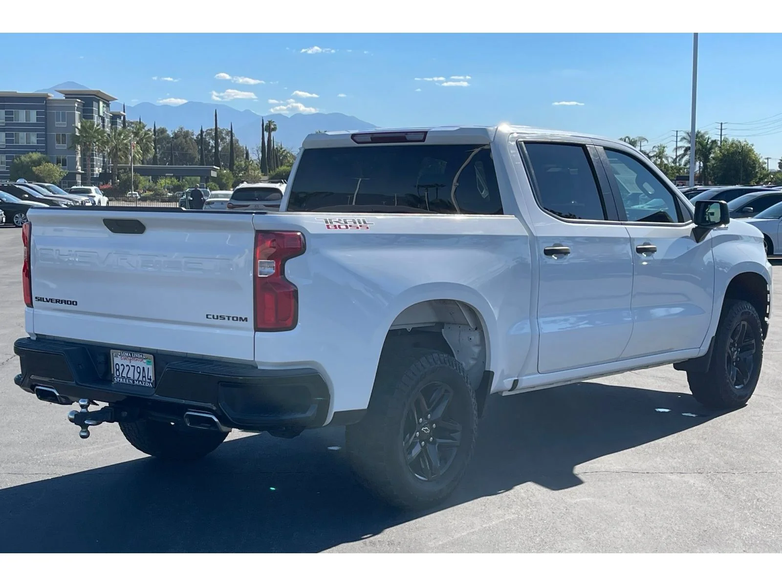 Used 2021 Summit White Chevrolet Custom Trail Boss image 7