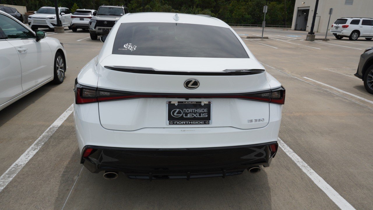Certified Used 2025 White Lexus IS 350 F SPORT Design image 7