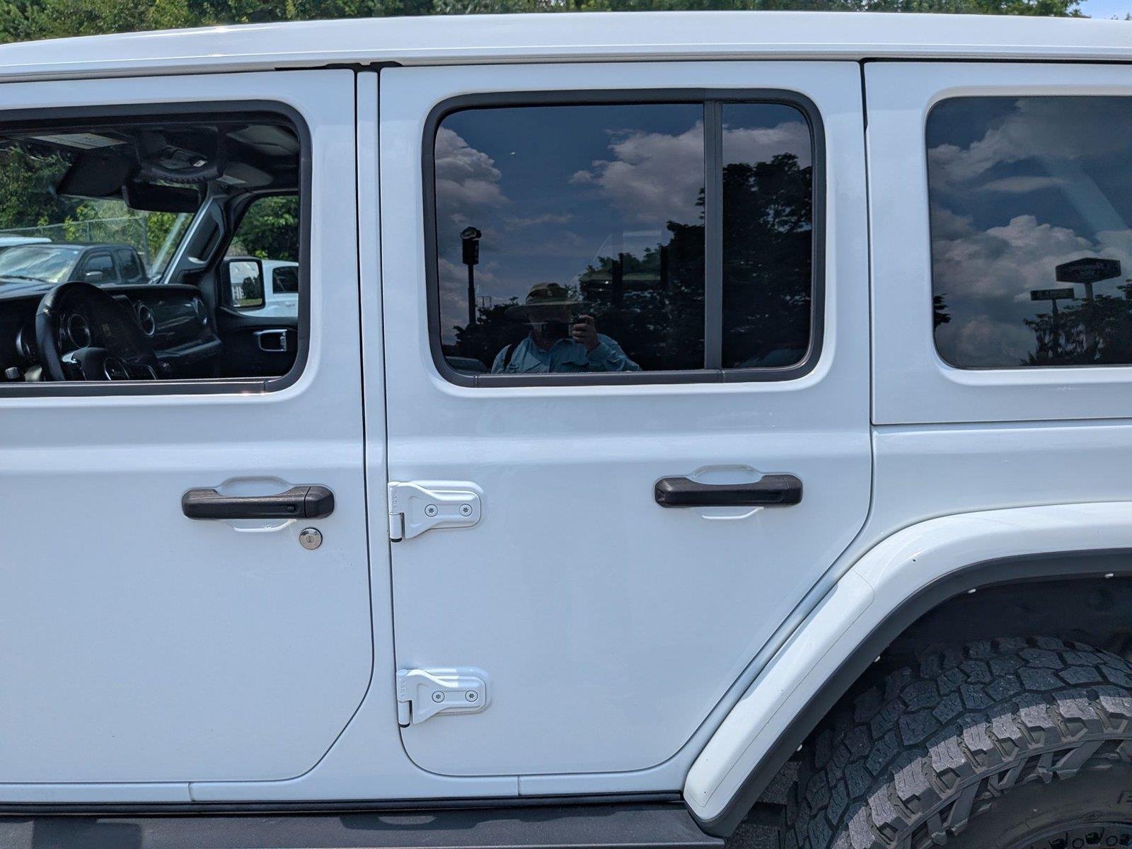 Used 2021 Bright White Clearcoat Jeep Unlimited Rubicon 392 image 30