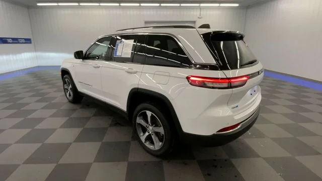 Used 2023 Bright White Clearcoat Jeep 4xe image 6