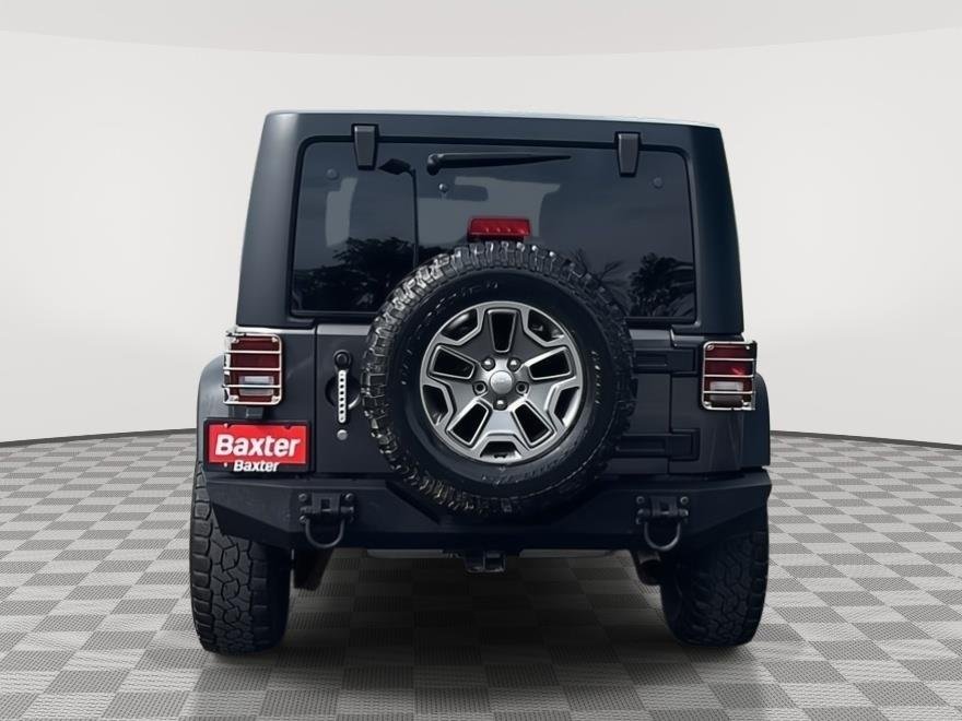 Used 2017 Granite Crystal Metallic Clearcoat Jeep Rubicon image 10