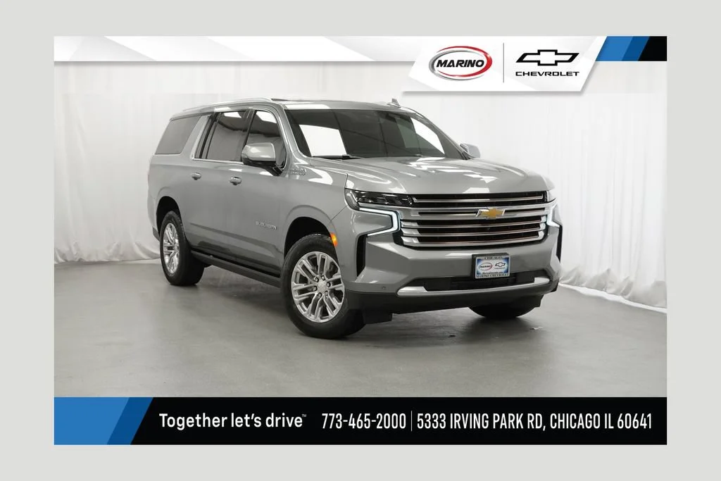 Used 2023 Sterling Gray Metallic Chevrolet High Country image 1