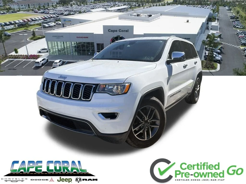 Certified Used 2020 White Jeep Limited image 1