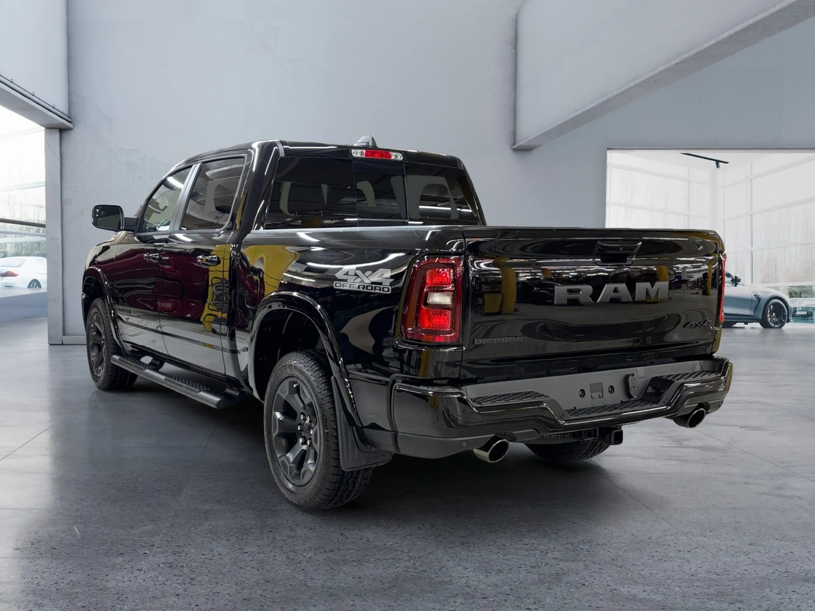 New 2027 Diamond Black Crystal Pearl Ram Big Horn image 3