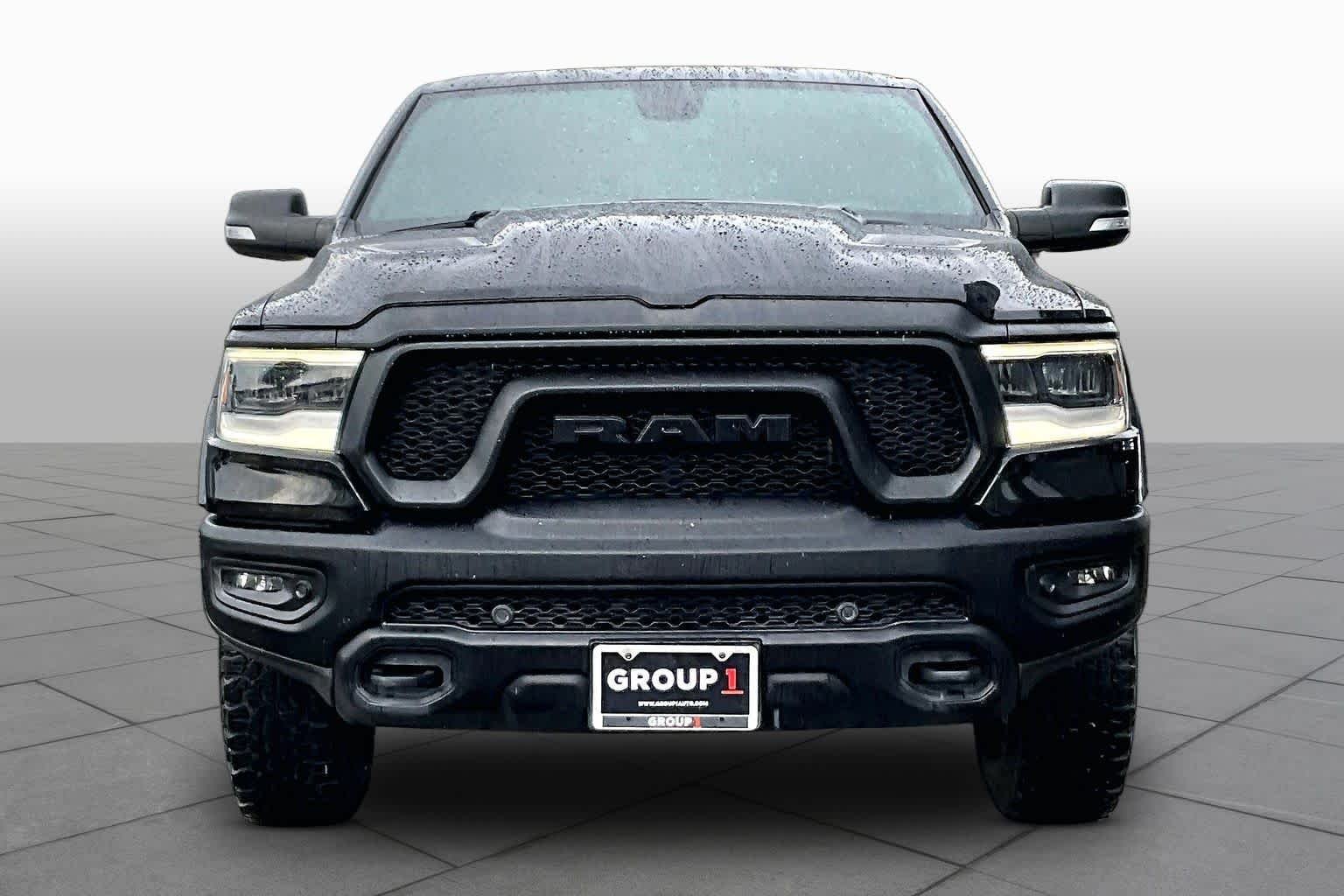 Used 2020 Diamond Black Crystal Pearlcoat Ram Rebel image 4