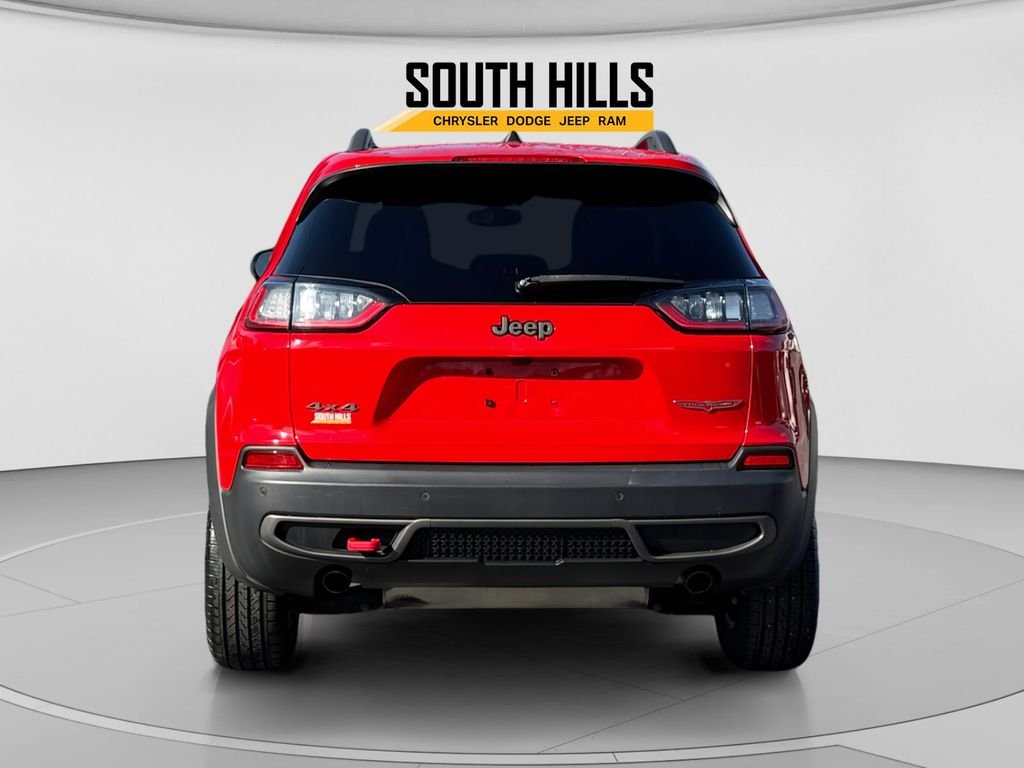 Used 2019 Red Jeep Trailhawk image 4