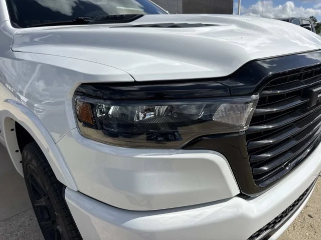 New 2027 Bright White Clear-Coat Exterior Paint RAM Laramie image 2