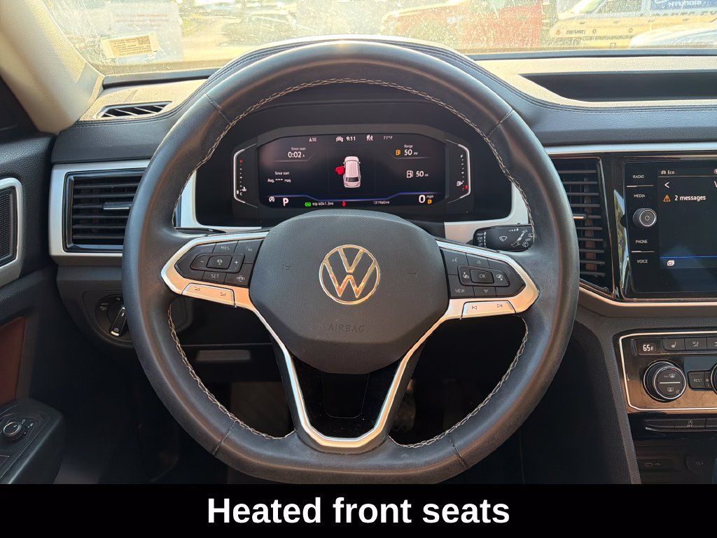 Used 2022 White Volkswagen 3.6L V6 SE w/Technology image 12