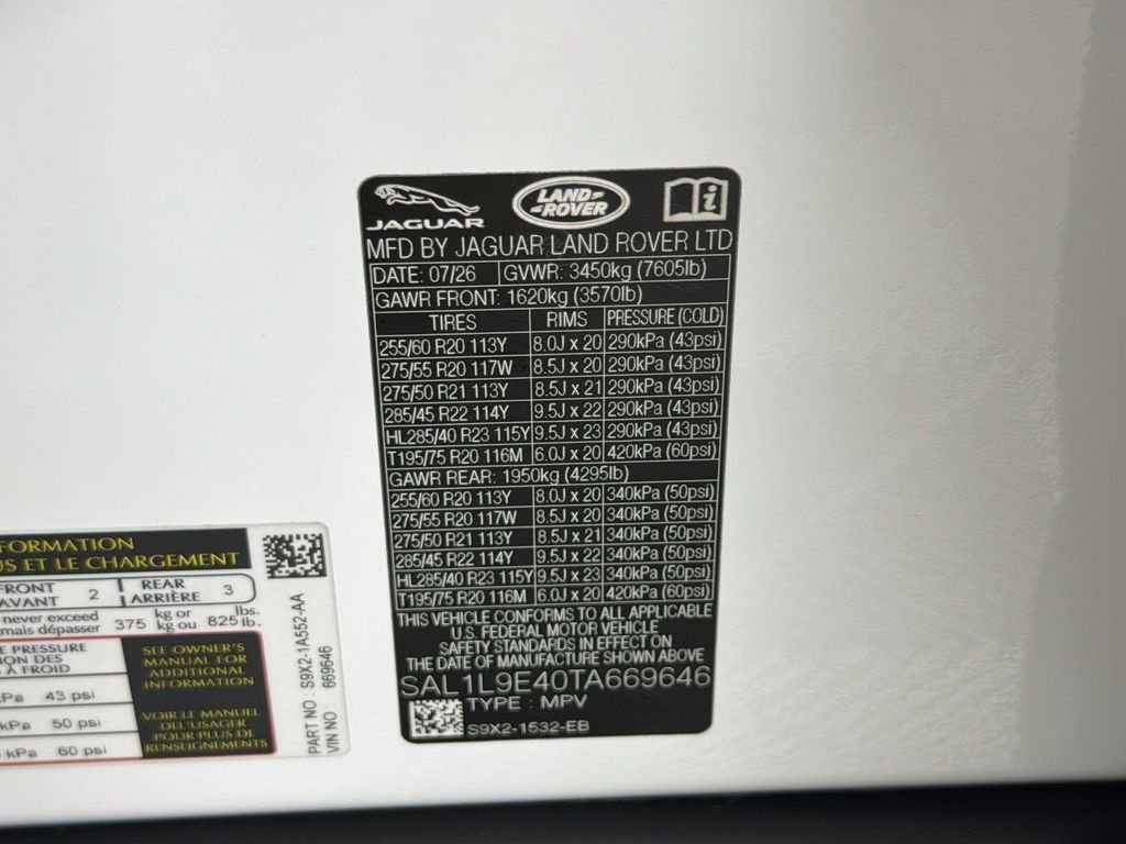 New 2026 Fuji White Land Rover Dynamic SE image 35