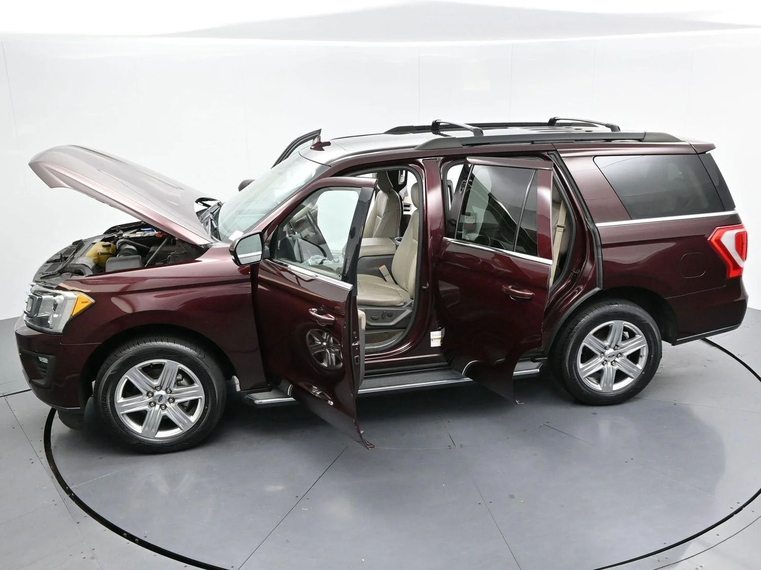 Used 2020 Burgundy Velvet Metallic Tinted Clearcoat Ford XLT image 43