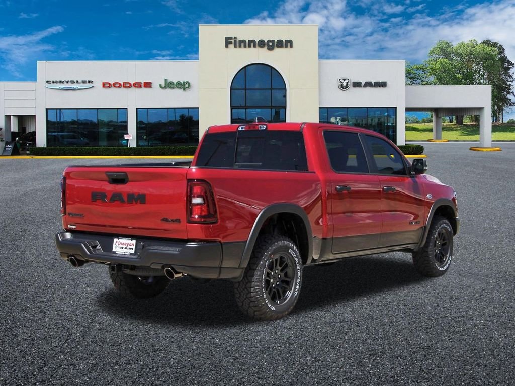 New 2026 Molten Red Pearl-Coat Exterior Paint RAM Rebel image 6