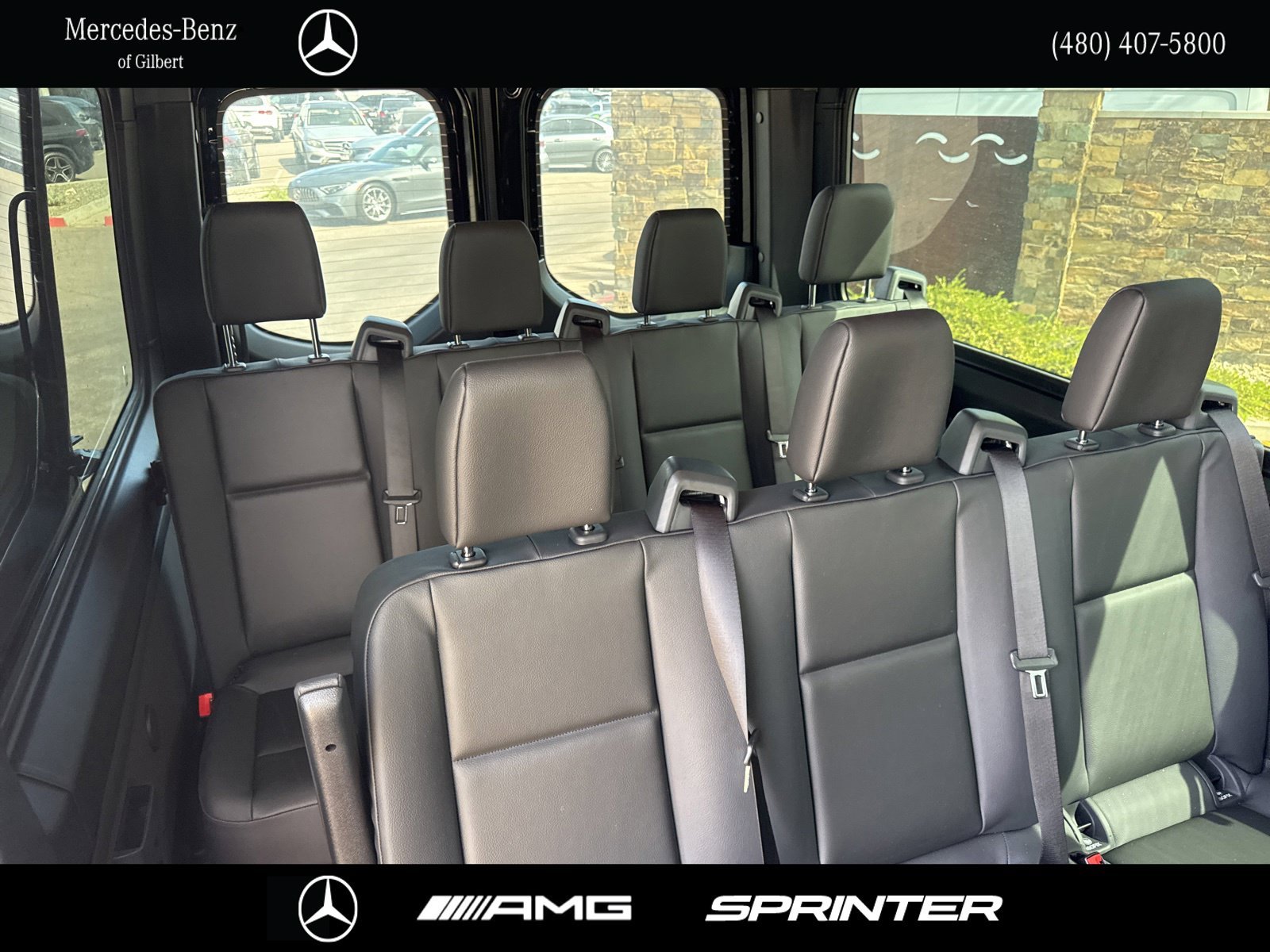 New 2026 Obsidian Black Metallic Mercedes-Benz Passenger 144 WB image 14