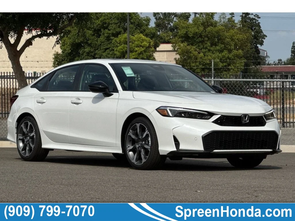 New 2026 Platinum White Pearl Honda Sport image 1