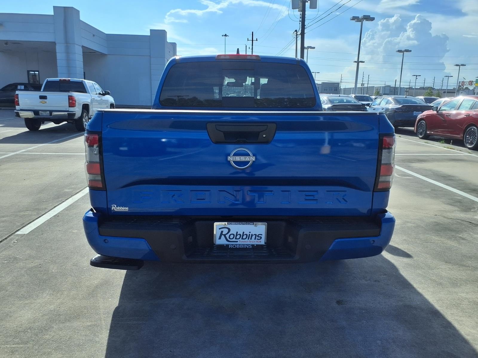 2026 Nissan Frontier SV Blue at Robbins Nissan