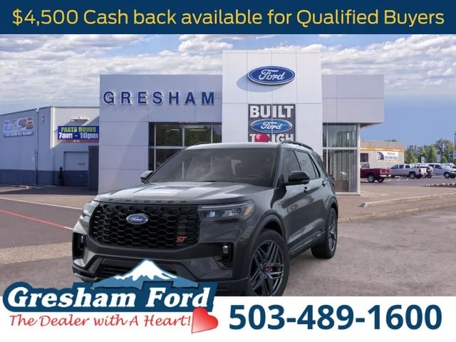 New 2026 Agate Black Metallic Ford ST image 2