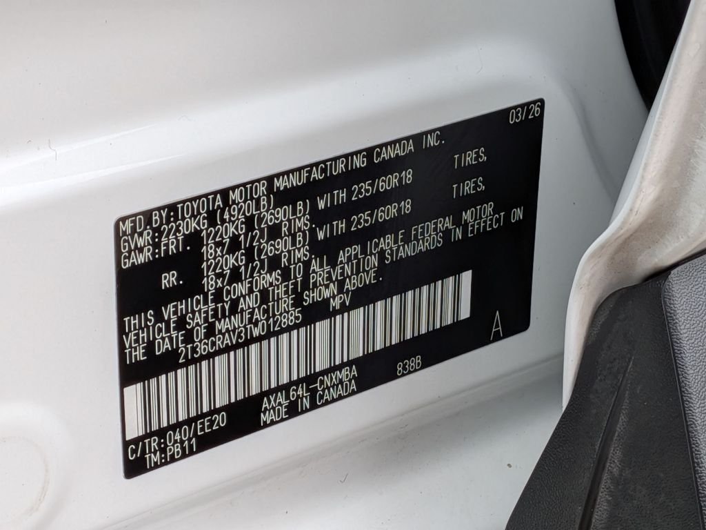 Used 2026 White Toyota XLE Premium image 34
