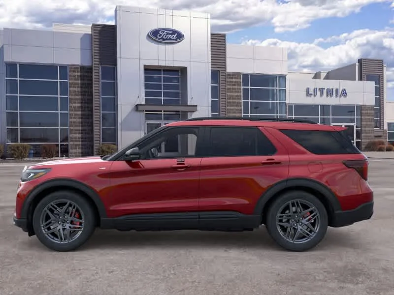 New 2026 Rapid Red Metallic Tinted Clearcoat Ford ST-Line image 3